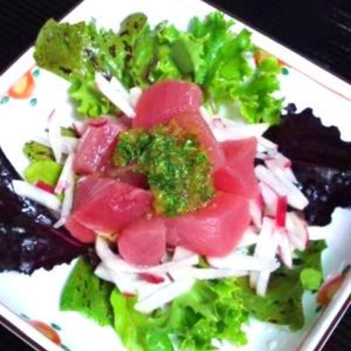 マグロのお刺身で 鮪のサラダの玉葱ポン酢がけ レシピ 作り方 By Tsuguminokoneta 楽天レシピ マグロのお刺身で 鮪のサラダの玉葱ポン酢がけ レシピ 作り方 By Tsuguminokoneta 楽天レシピ